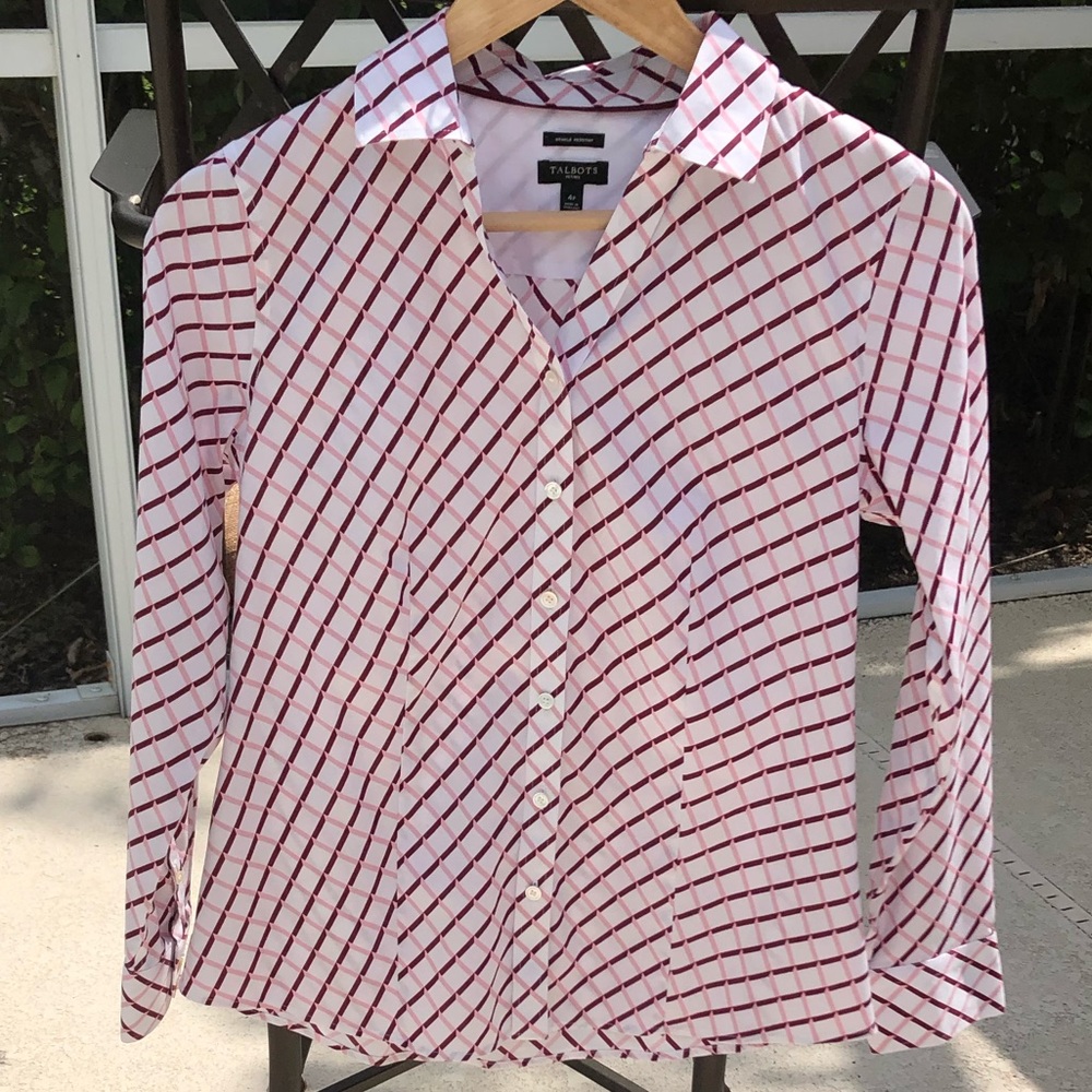 Talbots - button-down blouse   sz4P